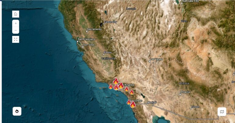 California Wildfire Update: Rainfall Expected This Weekend